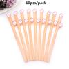 10Pcs Cuticolor Penis Straws Bride Shower Sexy Hen Night Willy Drinking Penis for Bar Bachelorette Party  Novelty Nude Straw