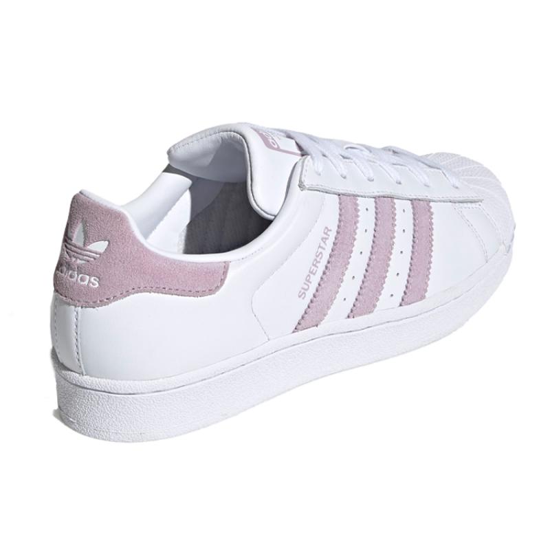 Adidas Originals Superstar 'White/Purple' Women's Sneakers EE7400