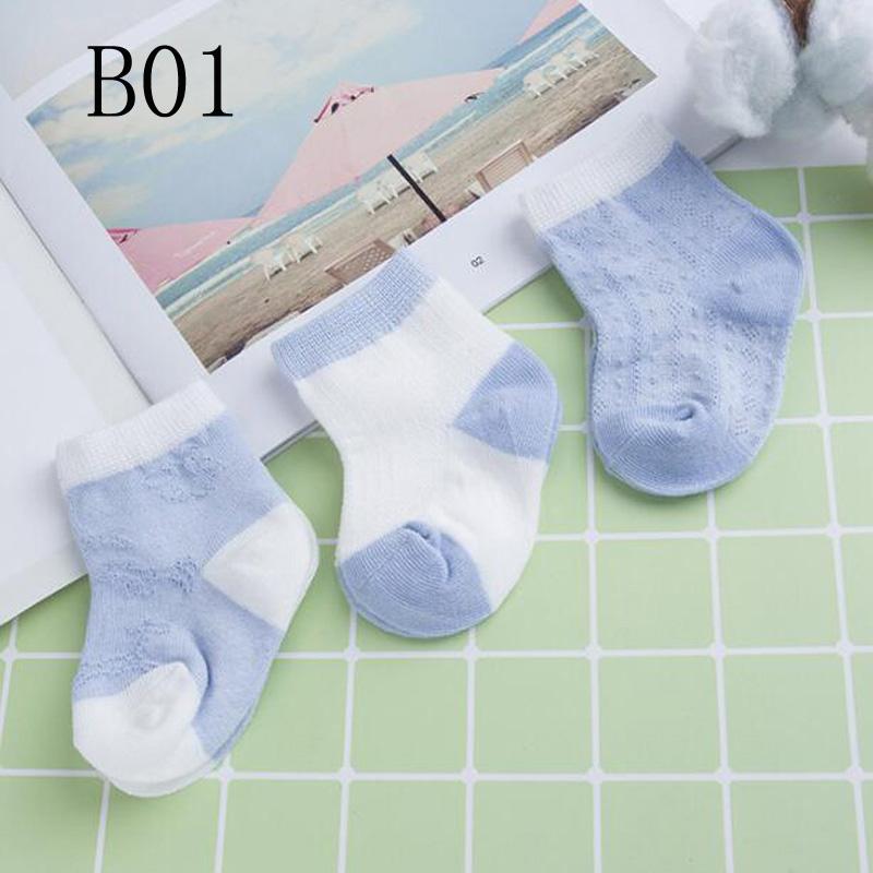3Pair/lot New Baby Socks Mesh Boys' and Girls' Baby Socks