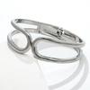 Bracelet INS Minimalist Irregular Wave Jewelry Metal Glossy Bracelet Ladies Jewelry