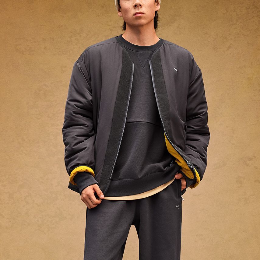 PUMA Unisex Reversible Relaxed Fit Bomber Jacket 623045-13