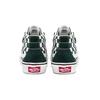 Vans Sk8 Reissue Casual Checkerboard Mid-Top Kids Skate Shoes Green White Kids Sneaker VN00018T8CA