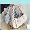 2024 Fashionable Cloud Bag Stylish Pleated Underarm Bag For Casual Travel Essentials