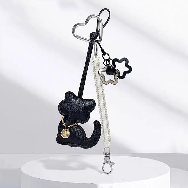 

Mini Backpack Hanging Handbag Pendant Cute Cat Bag Pendant Bags Accessories KTB one size чорний