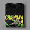 Men Women Graphic Printing Chainsaw Man Anime T Shirt Tee Cotton Manga T-shirts Clothing