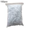 100Pcs Hotel Home Disposable Waterproof Clear Elastic Women Shower Bath Cap Hat
