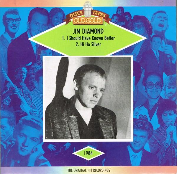 

7-дюймовая пластинка JIM DIAMOND I Should Have Known Better OG9813 Old Gold 1988 UK Rock Б/у