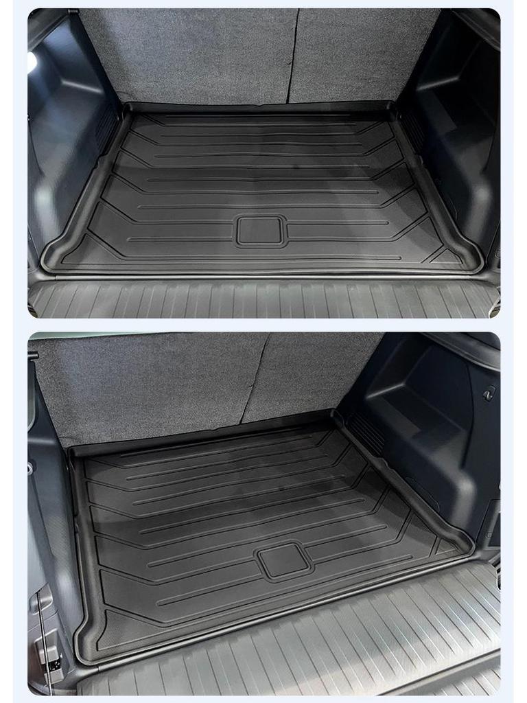 Eco-friendly TPE waterproof trunk mat for the 25-model Nano 06 car.