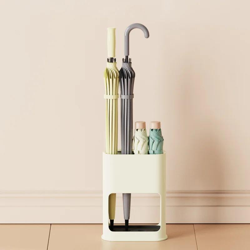 Plastové stojany na deštníky, vnitřní, dlouhé, krátké, s odtokovým systémem na deštníky, domácí, podlahové, na dešťové vybavení, úložné police, domácí potřeby