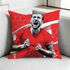 Harry kaneE Football Cartoon Pillow Case Square DoubleSided Sofa Cushion Cover Bedroom Bedside Pillow Gift