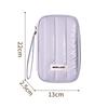 New Anti-Skimming Passport Holder with Large Capacity Compartments Portable Travel Organiser for Documents and Bank Cards