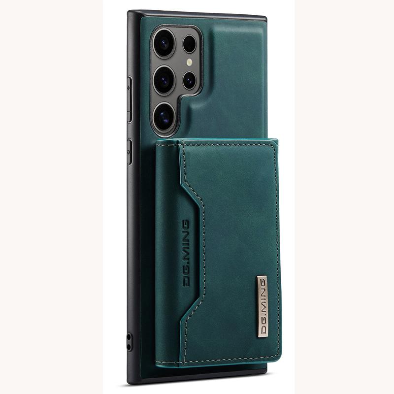 Luxury Magnetic Leather Phone Cover With Card Holder 2 In 1 Detachable Wallet Case for Samsung S26 S24 S22Ultra S23 Plus S25 S21
