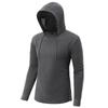 Soft And Breathable Men's Pullover Hoodie Featuring A Turtleneck Design And Moisture Wicking Fabric