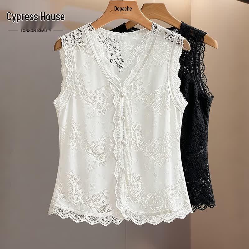 Women s V-Neck Lace Camisole XL