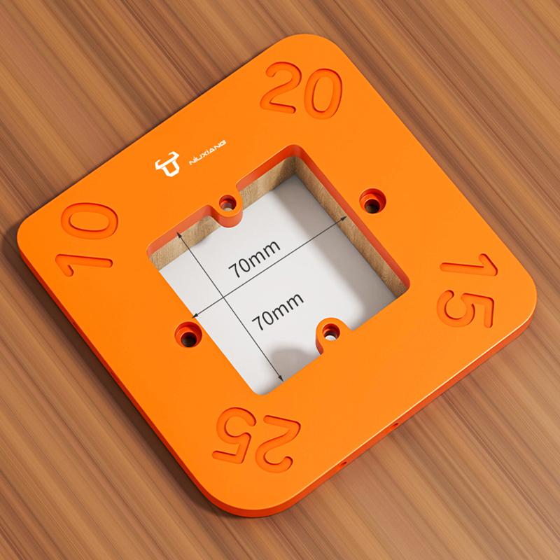 Wood Panel R10-R50 Quick-Jig Router Table Bits Jig Arc Angle Corner Template Woodworking Router Corner Radius Templates Jig