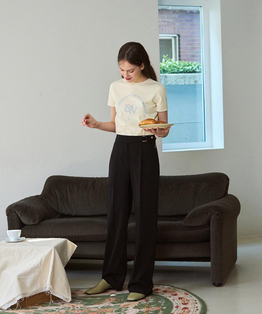 Deuloupisumeon Other Means Dome Supima Short Sleeve T-Shirt [Black]