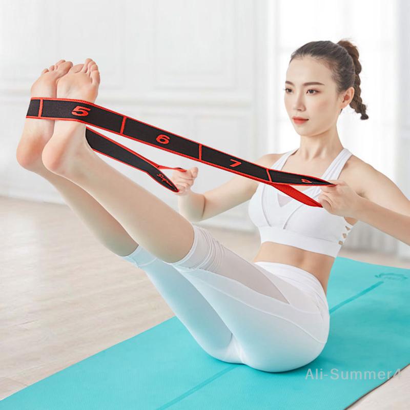 Multifunktionale Yoga Pilates Widerstand Bands Schleife Fitness Übung Pull Strap Gürtel Elastische Latin Dance Stretching Bands