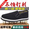 Summer men's shoes old Beijing cloth shoes men's rubber soles men's breathable beef tendon bottom yuan stall black woman work