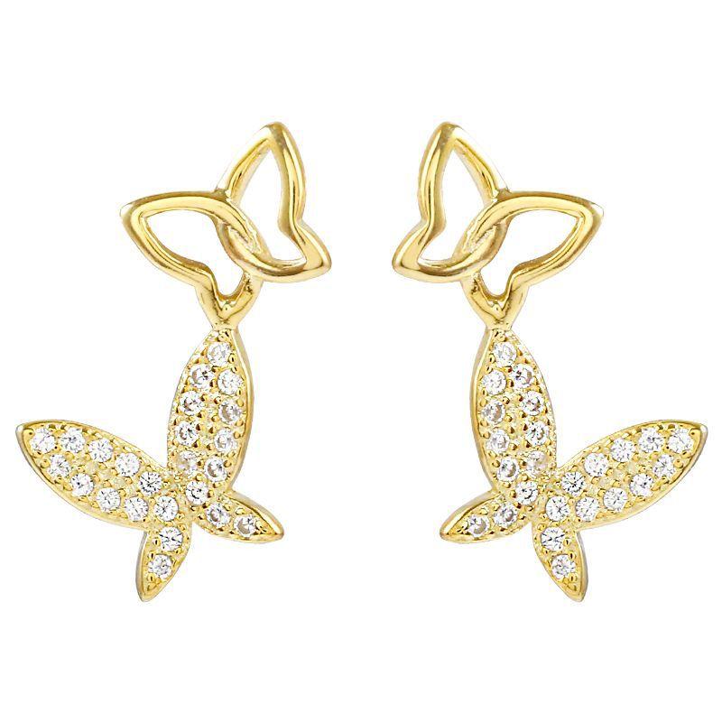 Tancise 925 Sterling Silver Zircon Earrings Drop Earrings For Women Wedding Party Gifts