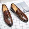 Casual Business Leather Shoes Men Classic Men's Dress Shoes High Quality Social Leather Shoes Men Office Loafers 2026