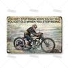 Crosscountry Motorcycle Tin Sign Vintage Metal Wall Decor Garage Home Bar Metal Plaque