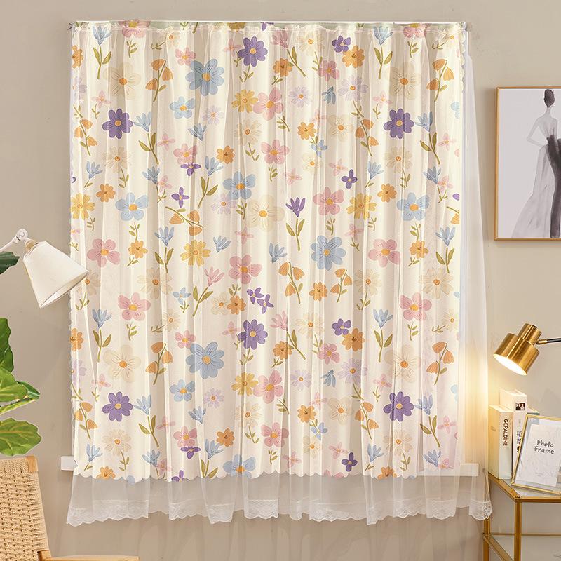 Self-Adhesive Blackout Velcro Curtains for Small Windows - No-Drill Installation, Ideal for Rentals