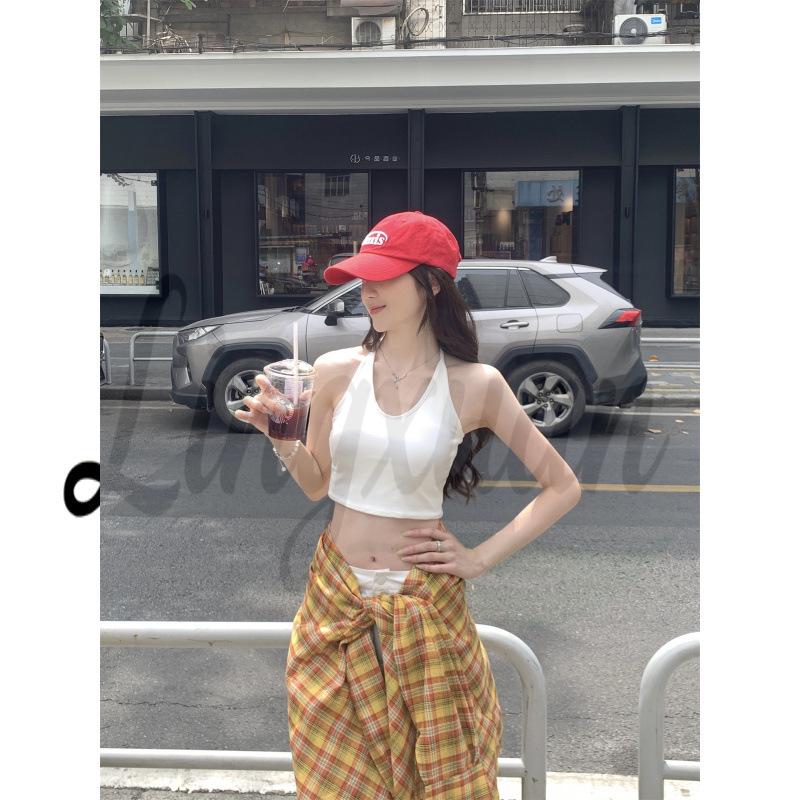Korean Style Loose V-neck Ribbed Sun Protection Long Sleeve Top L