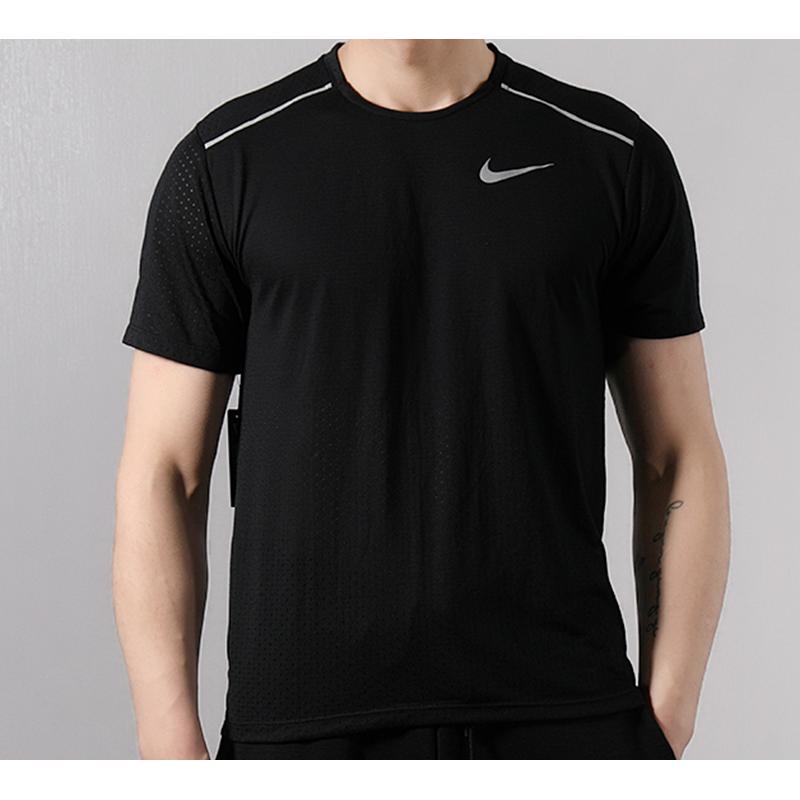 Nike Set-in Sleeve T-Shirt Men's Black AQ9920-010