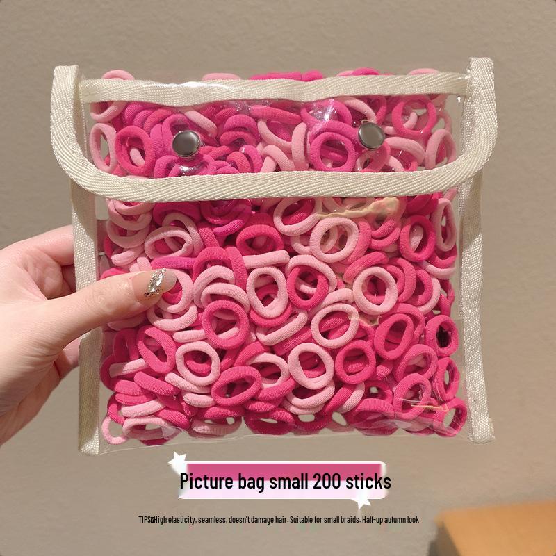 Rubber Band Girl Hair Tie - Cute, No-Damage, Small-Size Baby Headwear 2025