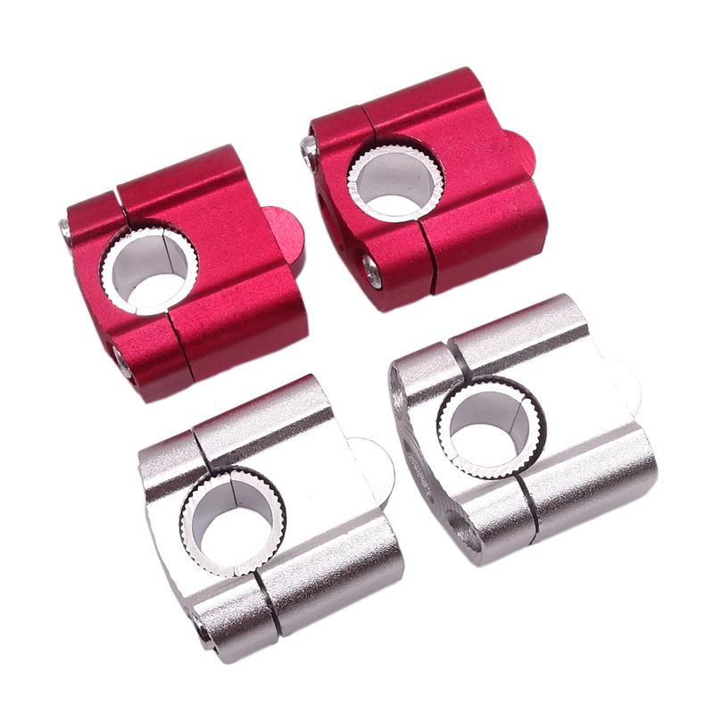 1 Pair Motorcycle Clamp Riser Handle Bar Mount Tripod Adapter For 22MM-25MM Universal Pit Dirt Frame Fittings Bike Moto Aluminum