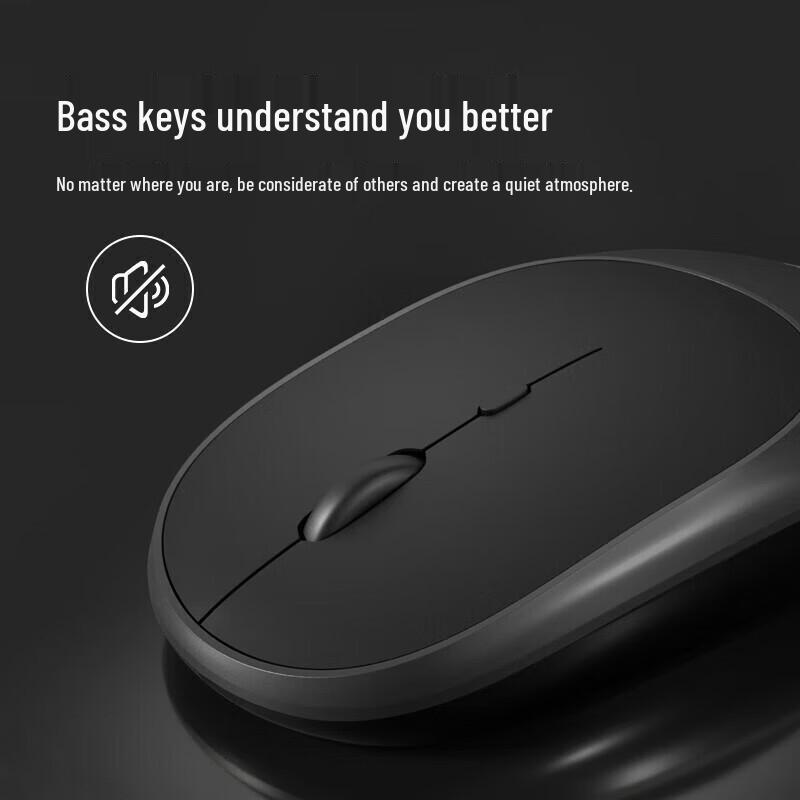 Newmen Wireless Bluetooth Dual Mode Rechargeable Silent Mouse