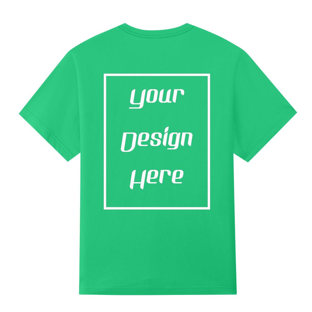 Streetwear Customized Pattern Print T-Shirt Harajuku Casual O Neck Short Sleeves Men Women Cotton T-Shirt