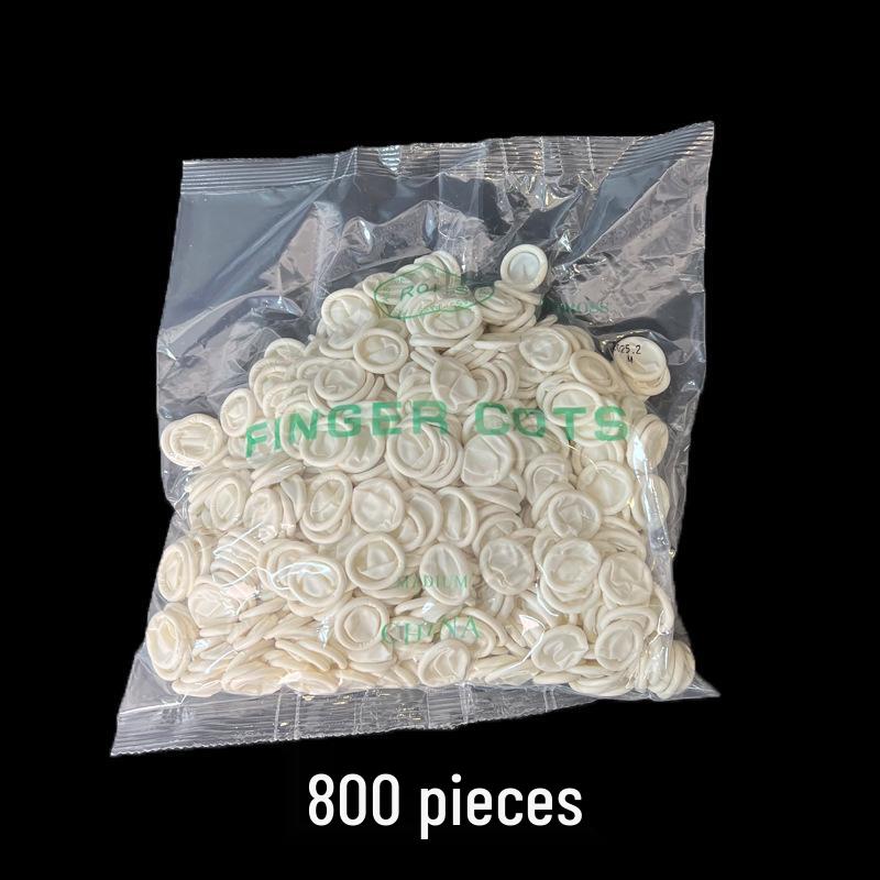 Thickened Latex Finger Cots: Anti-Slip, Anti-Static Protection for Tattooing, Nail Art & Industrial Use