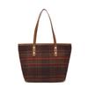 Stylish And Spacious Women's Shoulder Bag In Trendy Wool Fabric For Everyday Use