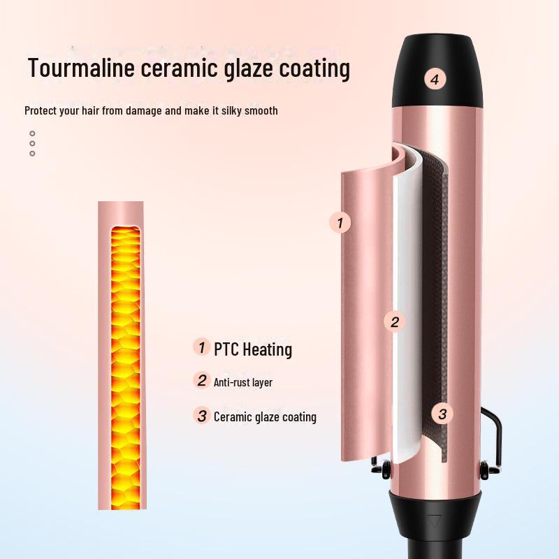 5-in-1 Multifunctional Hair Styler Set with EVA Storage Bag