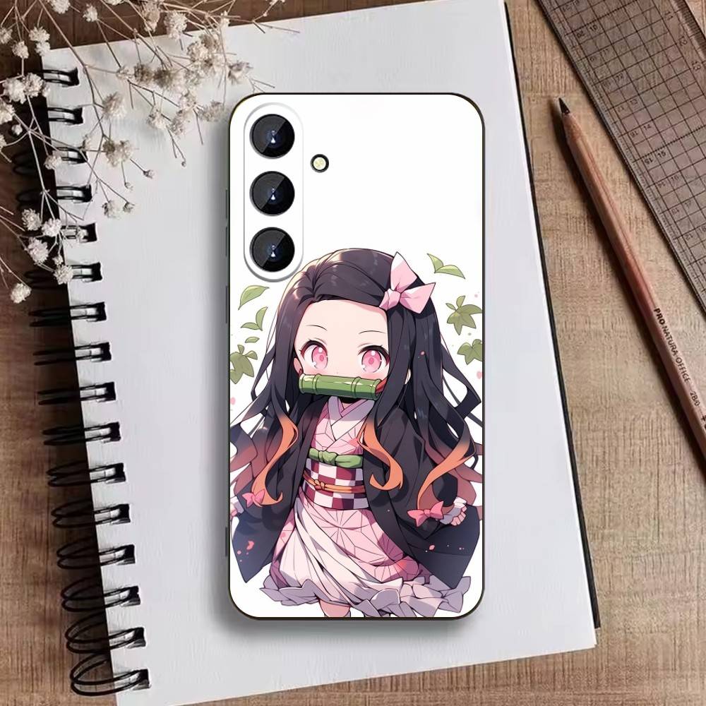 

Nezuko S-Kamado Phone Case For Samsung Galaxy A73,A72,A71,A70,A52,A51 Others Soft Black Cover Samsung a52