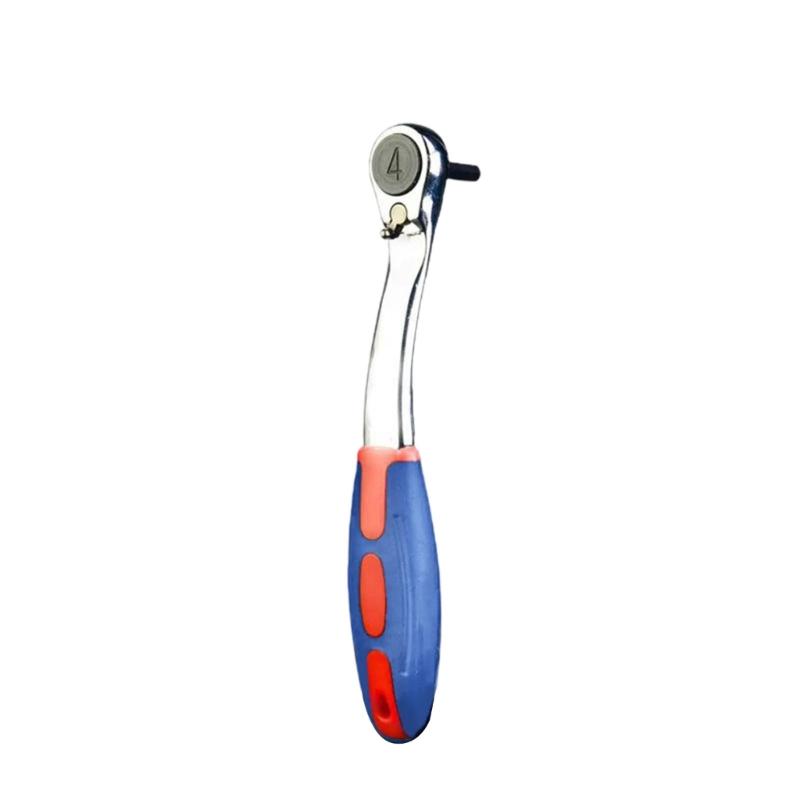 Mini Ratchet Wrench 72 Teeth Quick Socket Batch Head Ratchet Wrench Rod Screwdriver Bit Tool Wrench Repair Hand Tool