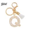 Key Holder For Backpack Keychain Pendant Letter A-Z Charm with Tassel