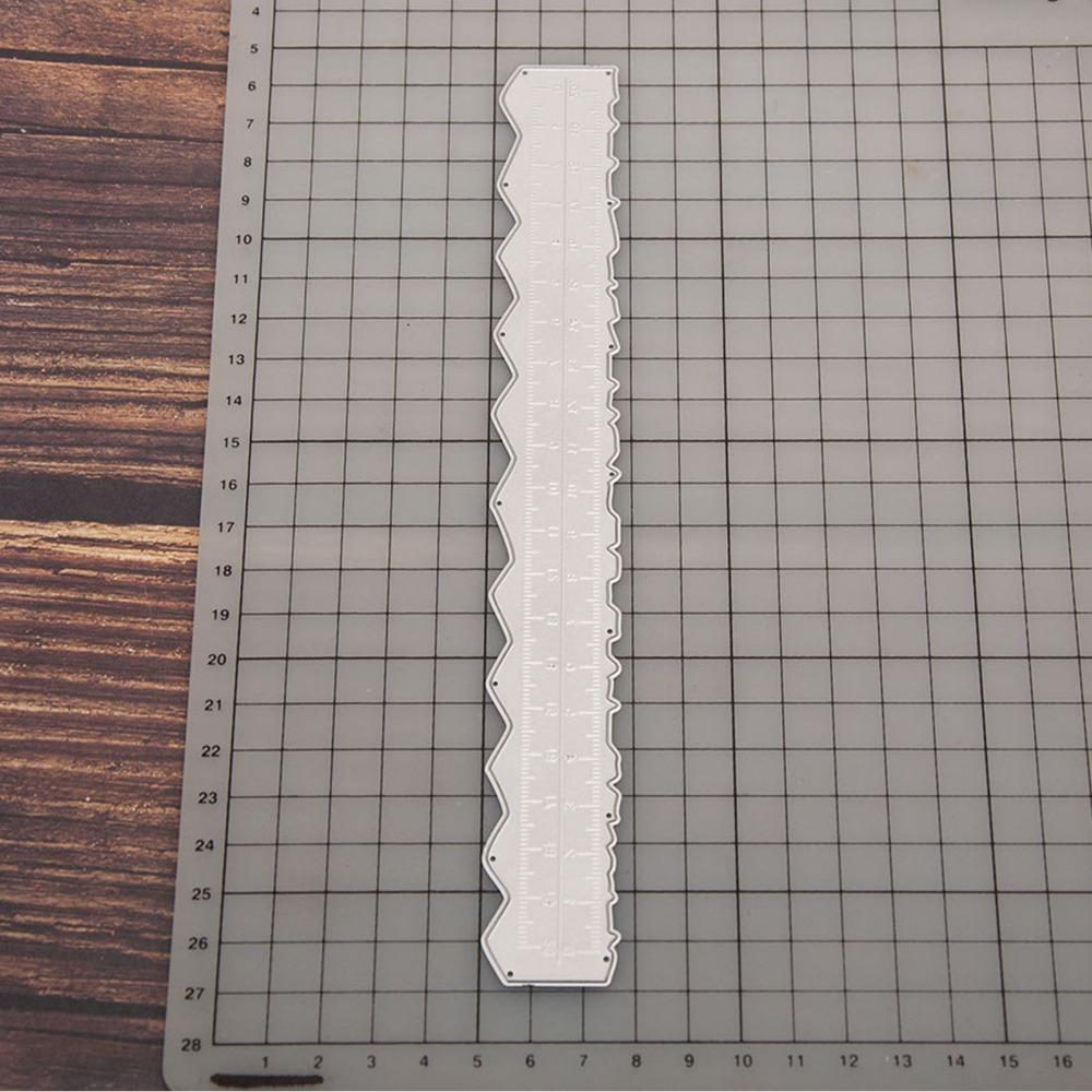 Multifunctional Irregular Edge Ruler Accurate Measuring Craft Ruler Deckle Edge Ruler  Office Use