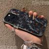Cooles Carbonfaser-Muster Mattes Hartes Handyhülle Für iPhone 16 16E 15 14 13 12 11 Pro Max XS XR 8 7 Plus Stoßfest Galvanisiertes Cover
