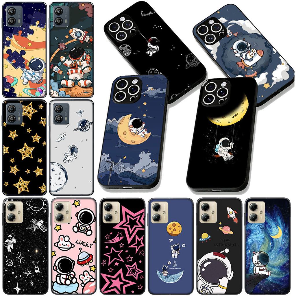 for Xiaomi Poco C75 C65 C71 C61 X7 X6 X5 M7 F7 Ultra F6 Pro PocoX7 Phone Case Starry Night Moon Astronaut Stars Protective Cover