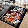 "Anime Pirate Characters Graphic Carpet with Dynamic Battle Scene Design" Suitable for Use As an Anti-slip for Living Room Bedroom Sofas