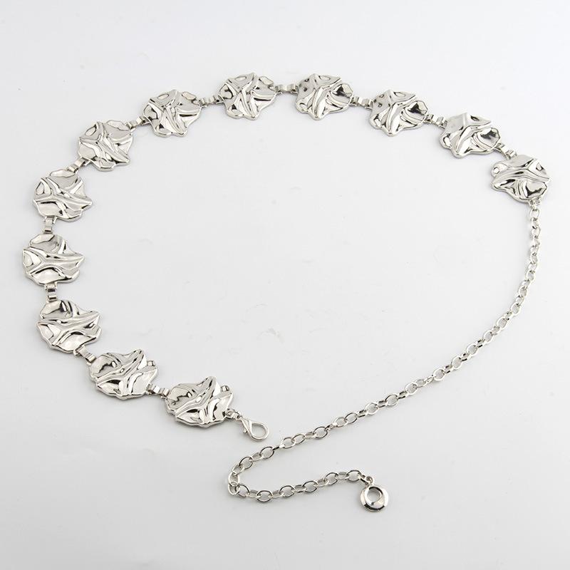 Mei Mary European and american metal waist chain - women's belt - trendy & unique skirt accessory