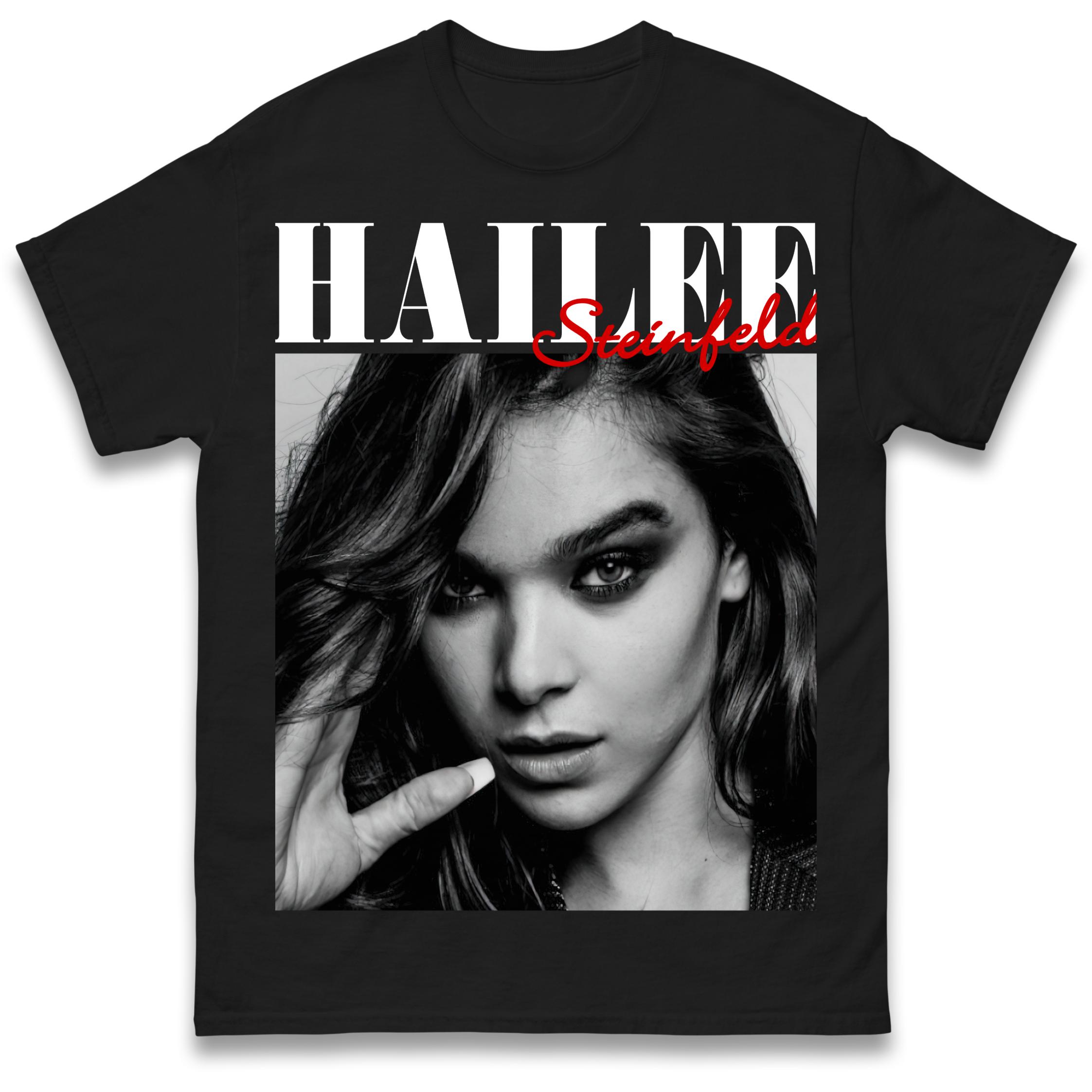 Hailee Steinfeld T-Shirt Tshirt Mens Womens Tops Unisex Tees 100% Cotton 3XL