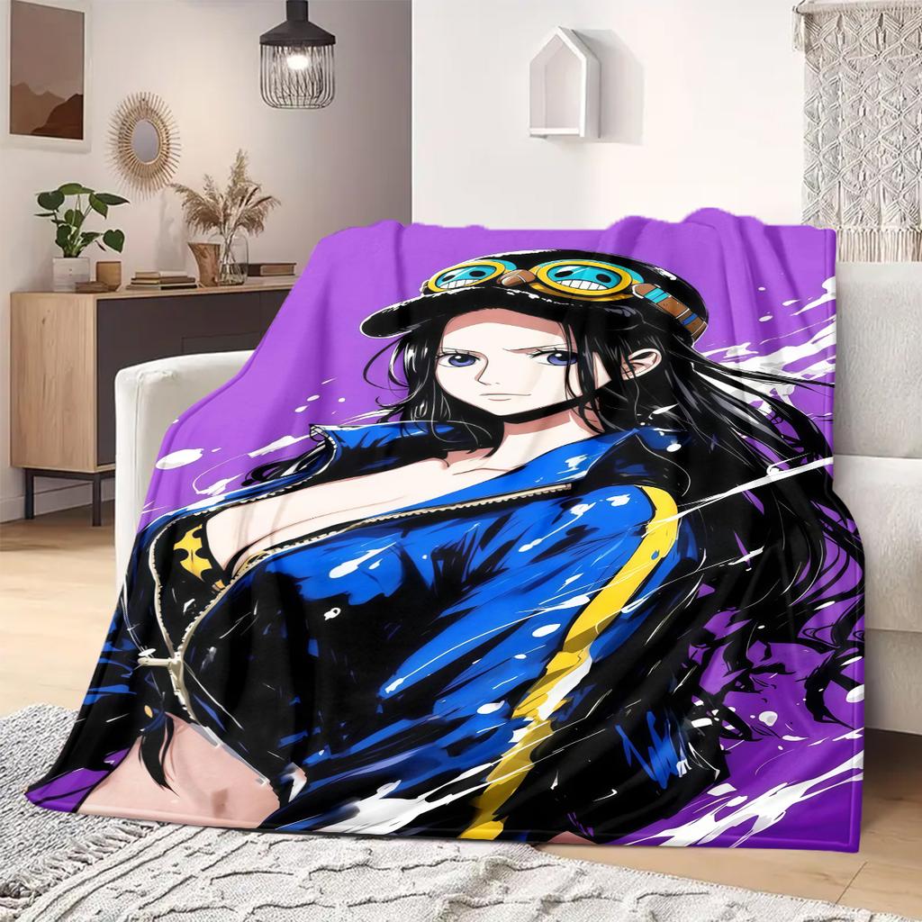 Nico Robin Print Blanket Warm Comfortable Flannel Blanket Suitable for Bedrooms,Sofas, Beds,Chairs,Travel -QIAO70
