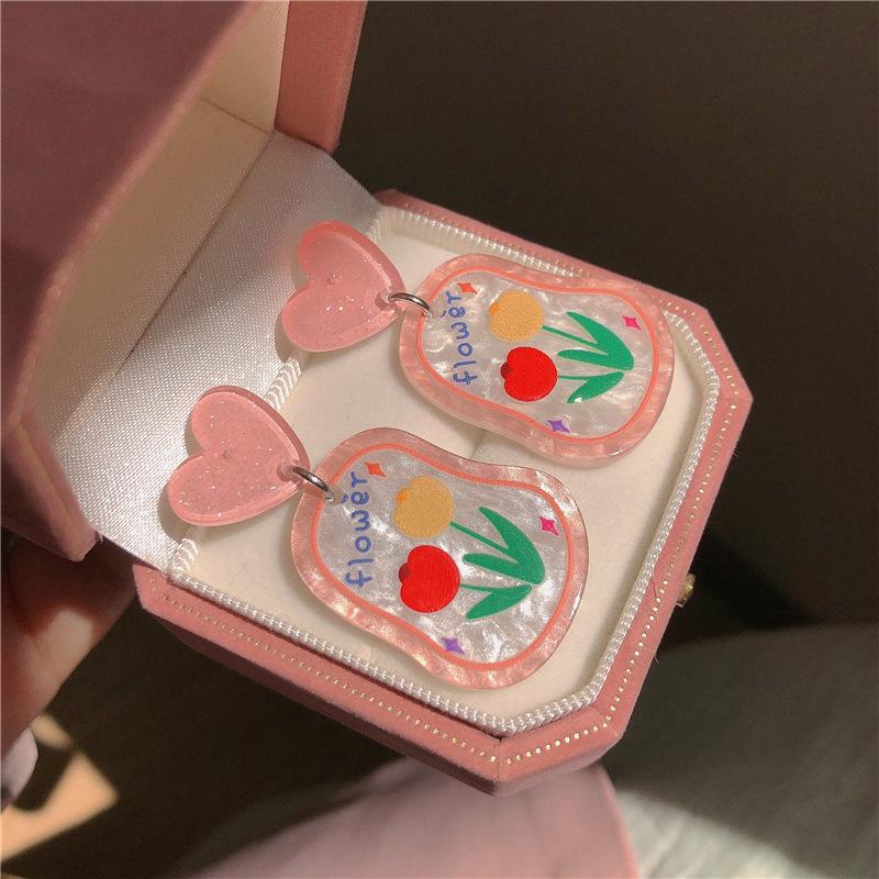 Dreamy Summer Romance Earrings: South Korea's New Trend for Women