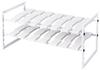 Tenma Fabier Extendable 8103 Under-sink Rack, Wide, White,