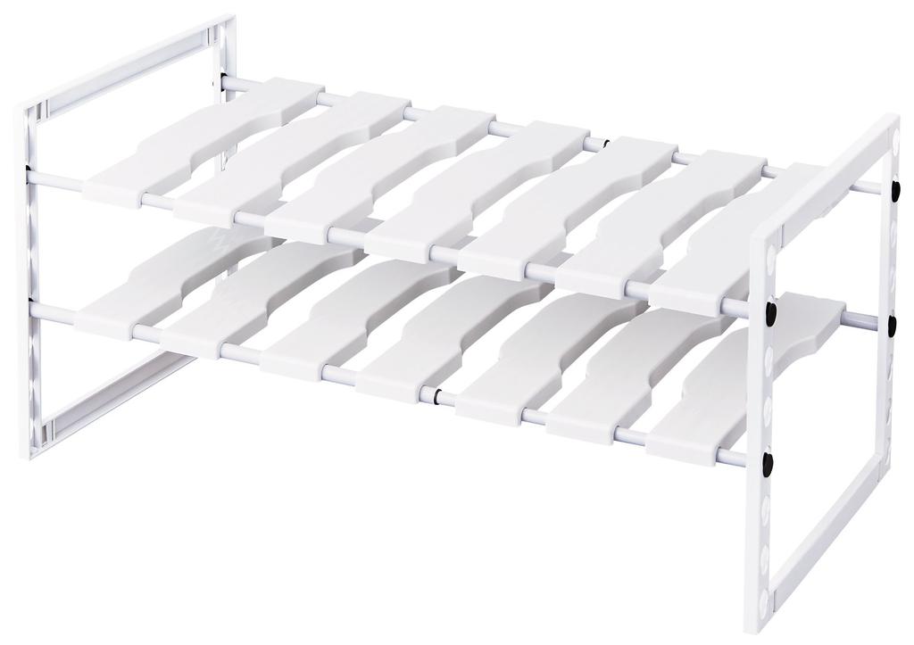 Tenma Fabier Extendable 8103 Under-sink Rack, Wide, White,