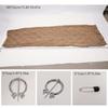 Popular Medieval Style Medieval Cloak With Viking Brooch Beggar Style Hooded Shawl Scarf Scarf Cape Pop Culture Events