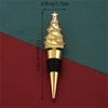 Holiday Wine Stopper Christmas Tree Decoration Practical Zincs Alloy Bottle Cork For Home Party Decoration